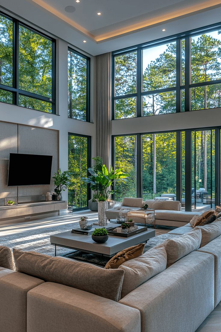 Garden View Living Room